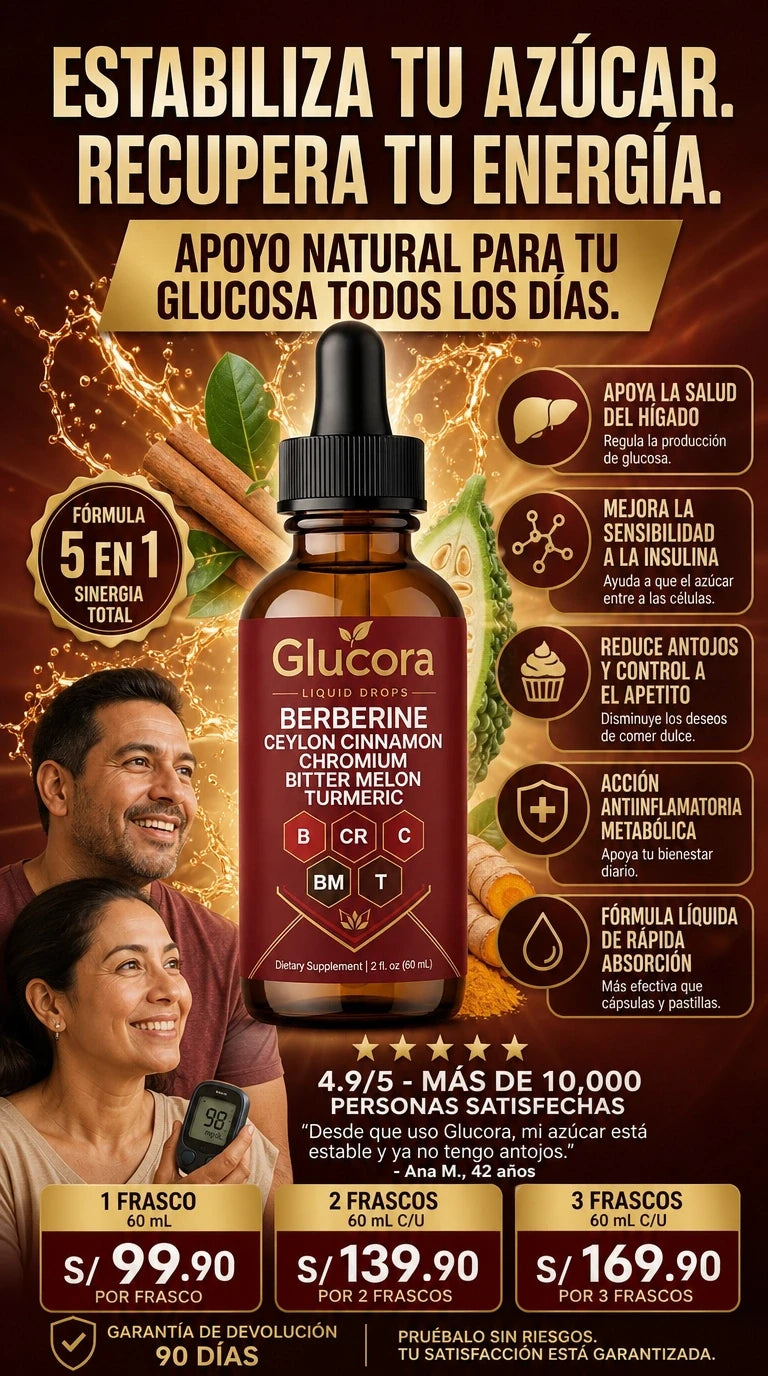 💧 Glucora – Control de Glucosa