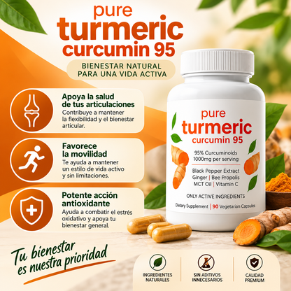 Pure Turmeric Curcumin 95